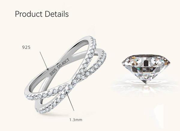 X Style Moissanite Rings Jewelry - Image 5