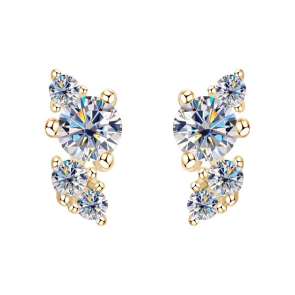 Bee Style Luxe Moissanite Earrings