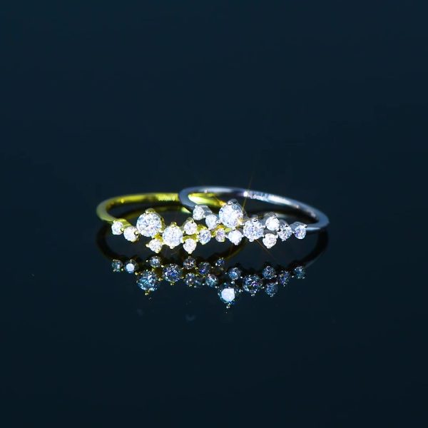 Gypsophila Style Moissanite Rings Jewelry - Image 13