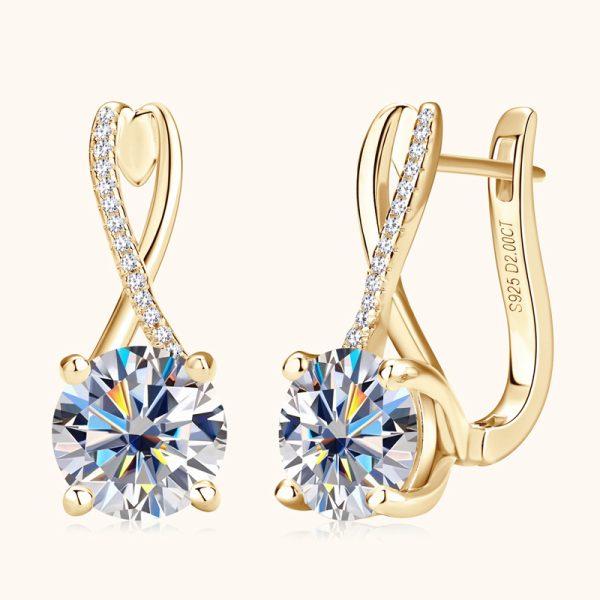 Tassel Style Luxe Moissanite Earrings - Image 6