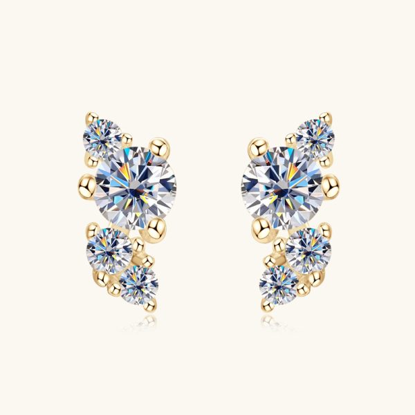 Bee Style Luxe Moissanite Earrings - Image 4