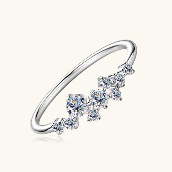Gypsophila Style Moissanite Rings Jewelry - Image 2
