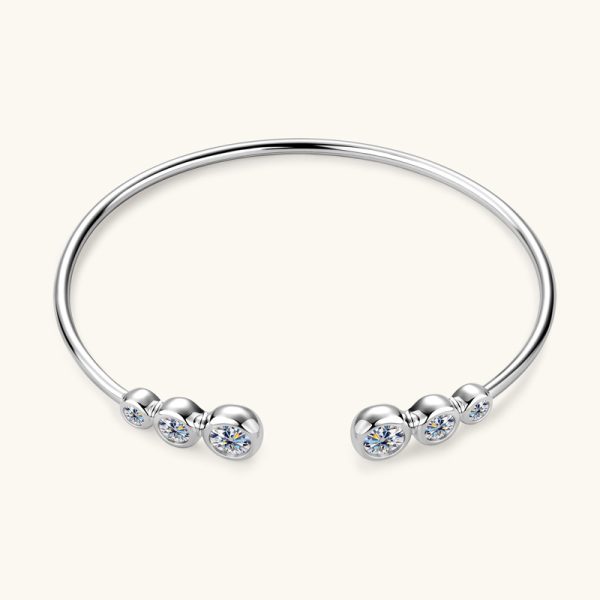 Six-Diamond Moissanite Fashion Bracelets - Image 2