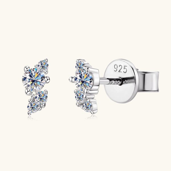 Bee Style Luxe Moissanite Earrings - Image 2