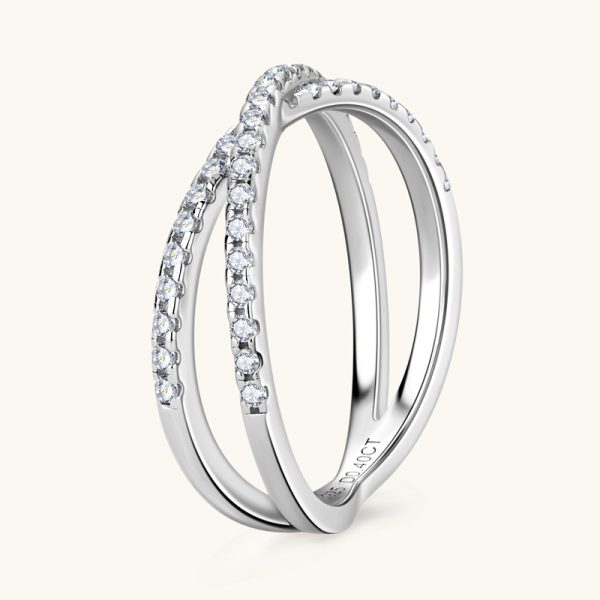 X Style Moissanite Rings Jewelry - Image 2