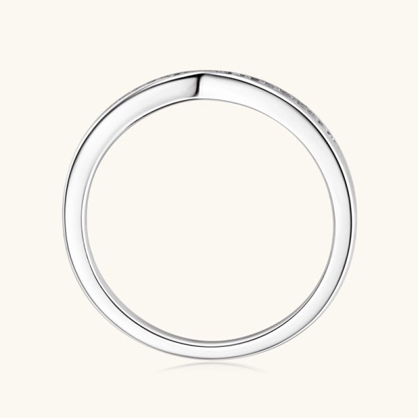 Moissanite Diamond Fashion Wedding Couple Rings - Image 4