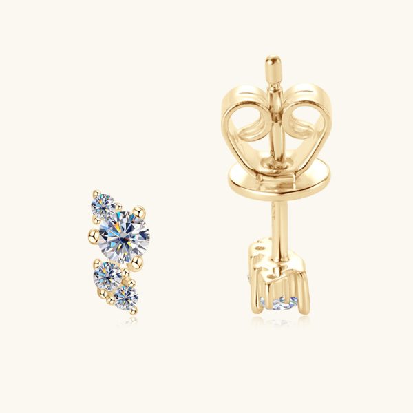 Bee Style Luxe Moissanite Earrings - Image 7