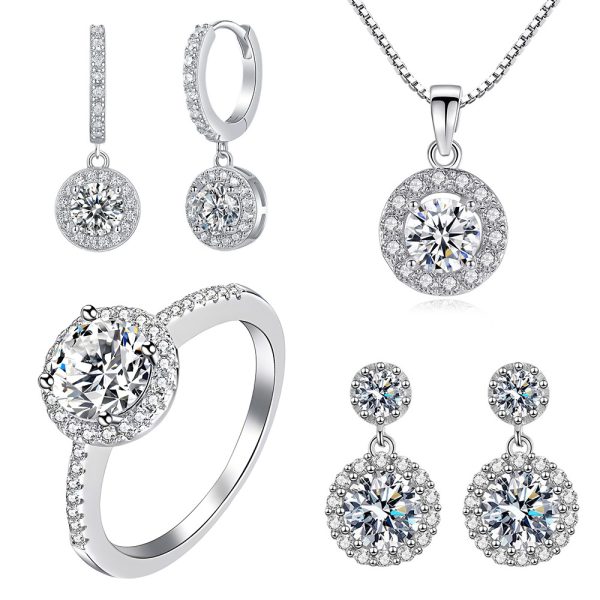 Fashion Trendy Style Moissanite Earrings Jewelry - Image 2