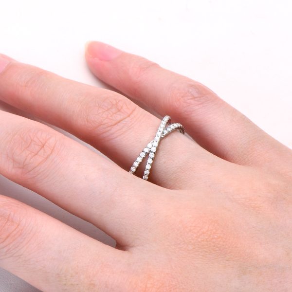 X Style Moissanite Rings Jewelry - Image 9