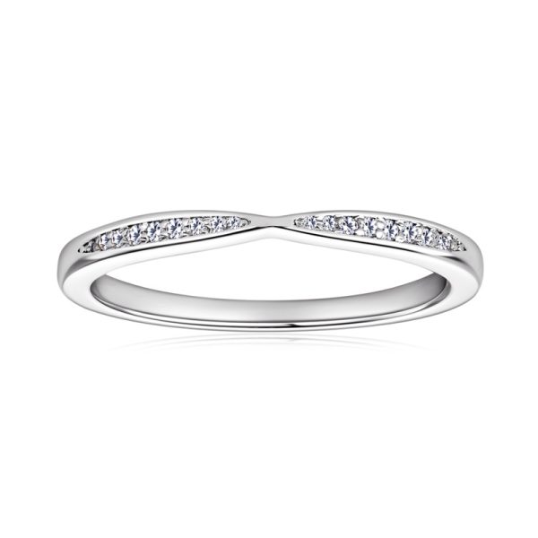 Moissanite Diamond Fashion Wedding Couple Rings