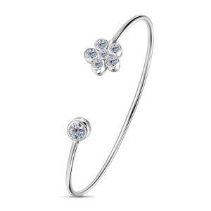 Flower Style Moissanite Diamond Bracelets