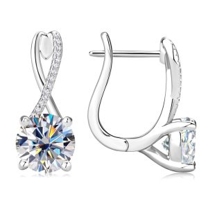 Tassel Style Luxe Moissanite Earrings