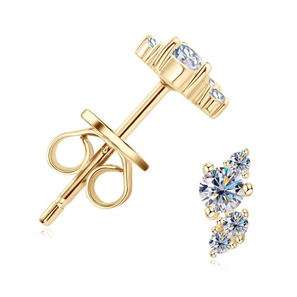 Bee Style Luxe Moissanite Earrings - Image 6