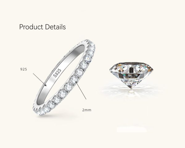 Couple Rings Style Moissanite Rings Jewelry - Image 4