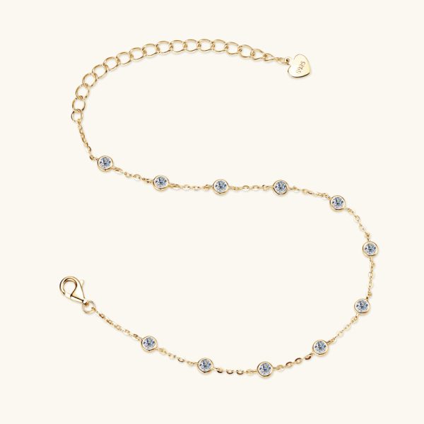 Half-circle Style Moissanite Diamond Bracelets - Image 3