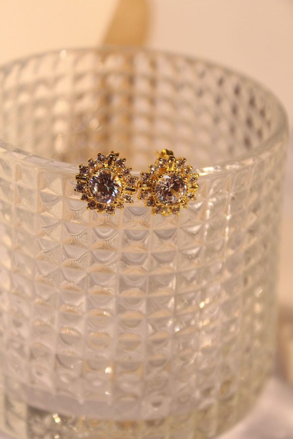 Retro Design Style Moissanite Earrings Jewelry - Image 2