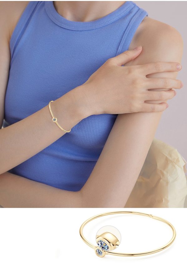 Exquisite Luxury Style Moissanite Diamond Bracelets - Image 14