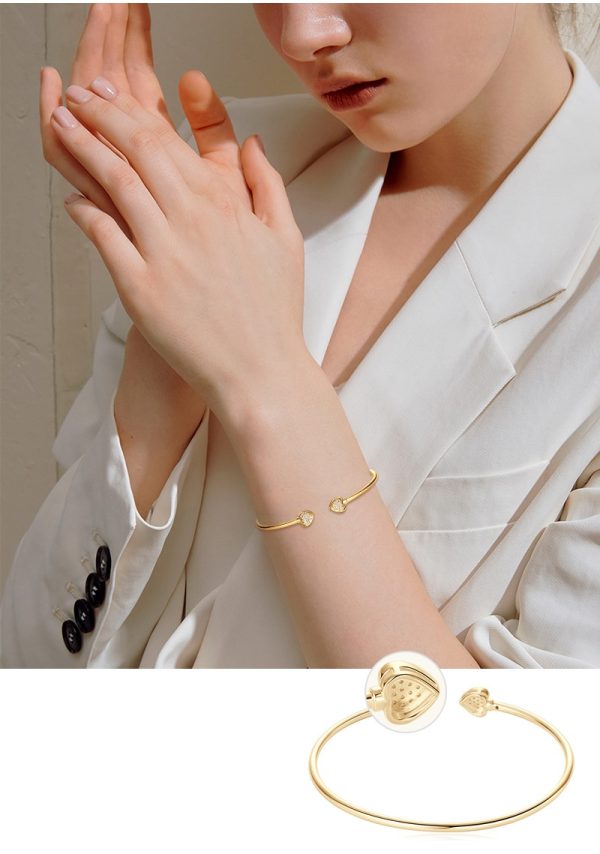 Exquisite Heart Shape Moissanite Diamond Bracelets - Image 13