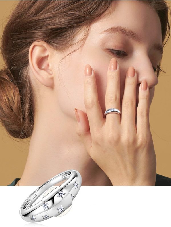 Classic Gypsophila Style Moissanite Rings Jewelry - Image 10