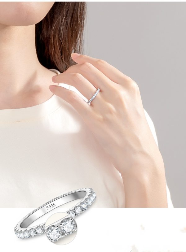 Couple Rings Style Moissanite Rings Jewelry - Image 8