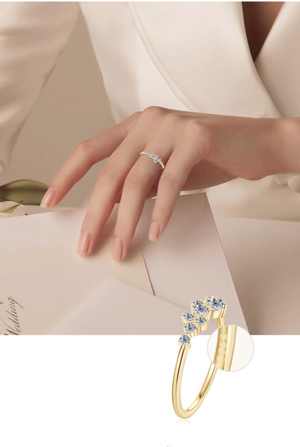 Gypsophila Style Moissanite Rings Jewelry - Image 12