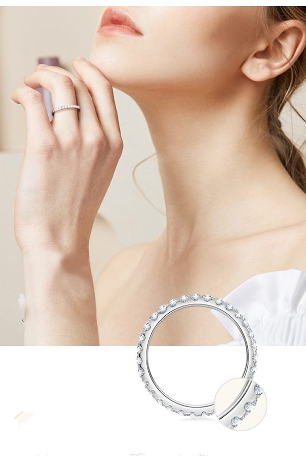 Couple Rings Style Moissanite Rings Jewelry - Image 7