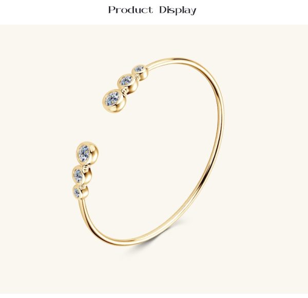 Six-Diamond Moissanite Fashion Bracelets - Image 3