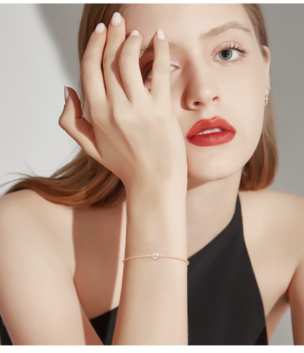 Exquisite 0.1CT Moissanite Diamond Bracelets - Image 11