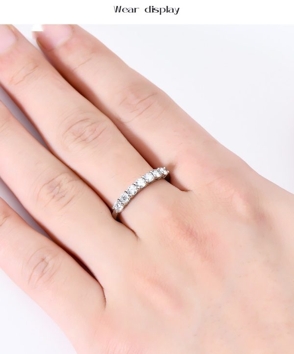 Seven Star Style Moissanite Rings Jewelry - Image 8