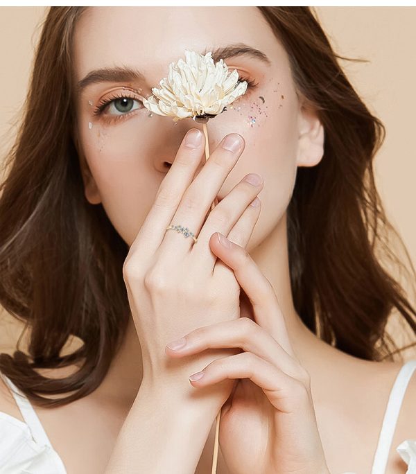 Gypsophila Style Moissanite Rings Jewelry - Image 10