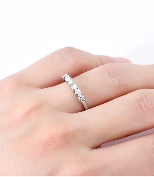 Seven Star Style Moissanite Rings Jewelry - Image 9