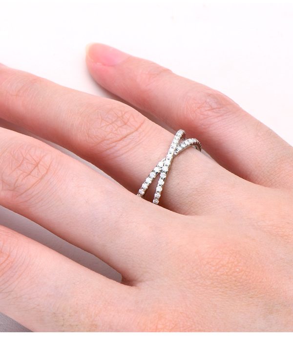 X Style Moissanite Rings Jewelry - Image 7