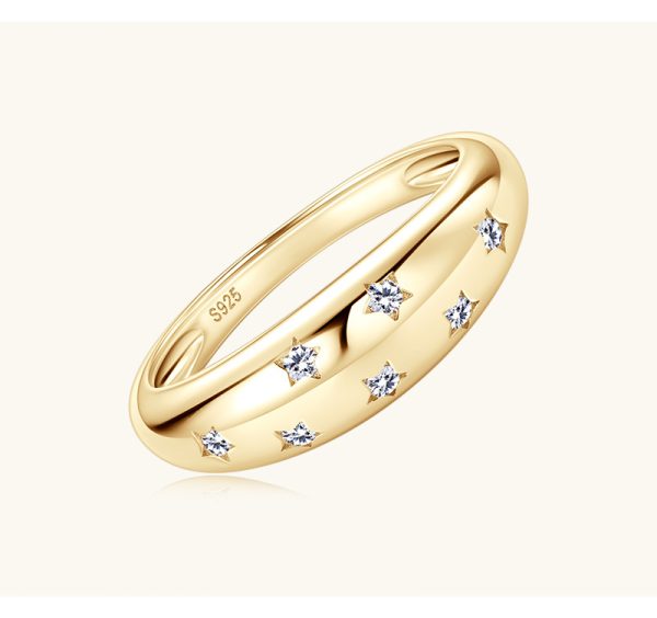 Classic Gypsophila Style Moissanite Rings Jewelry - Image 4