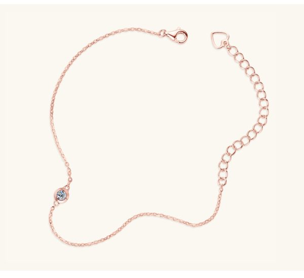 Exquisite 0.1CT Moissanite Diamond Bracelets - Image 3