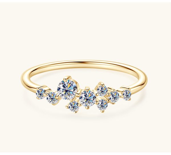 Gypsophila Style Moissanite Rings Jewelry - Image 7