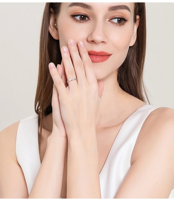 Shaped wedding Moissanite Diamond Rings - Image 14