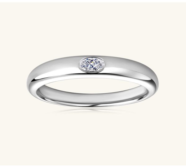 Shaped wedding Moissanite Diamond Rings - Image 3