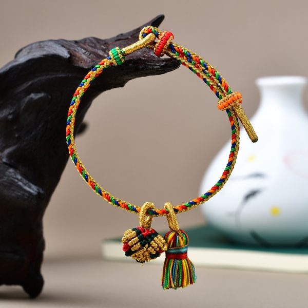 Handmade colorful rope bracelet - Image 7