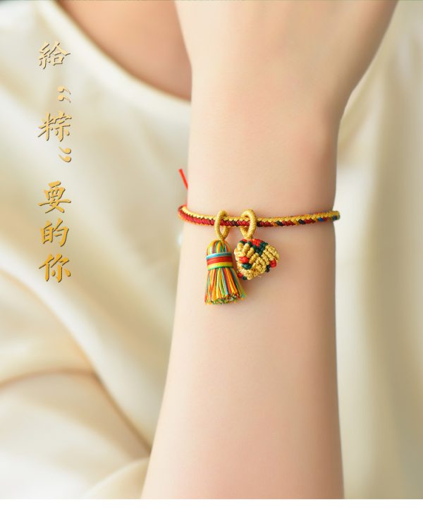 Handmade colorful rope bracelet - Image 2