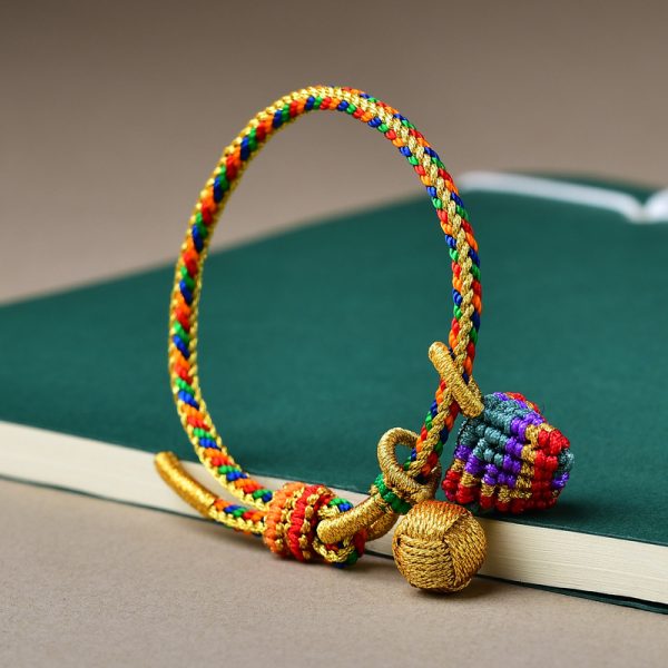 Handmade colorful rope bracelet - Image 9