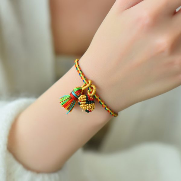 Handmade colorful rope bracelet - Image 3